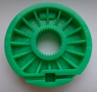 Window Regulator Wheel Pulley Front Door for Bentley Arnage 1998-2009 PP61225PB; PP61224PB